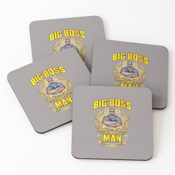 Item preview, Big Boss Man Police Badge Retro Wrestling-29 designed and sold by SarahKulling.