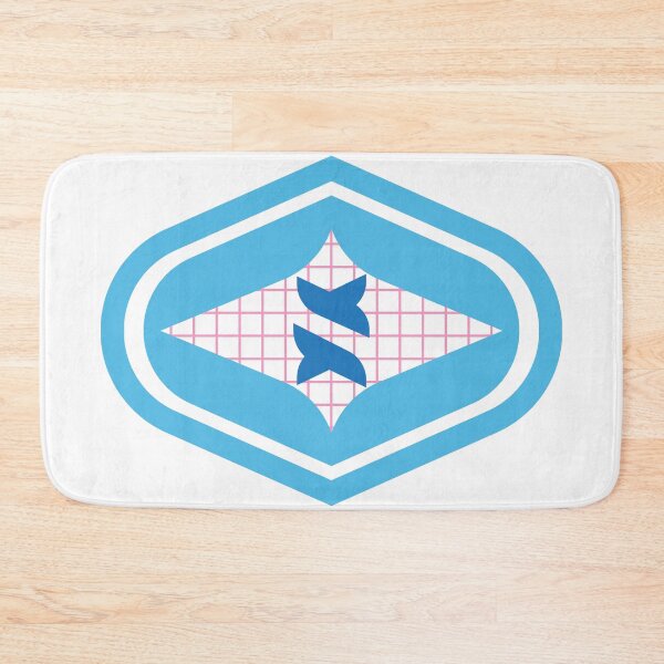 Item preview, Abstract Blue Symbol | Geometric Retro Art  designed and sold by Half Mess.