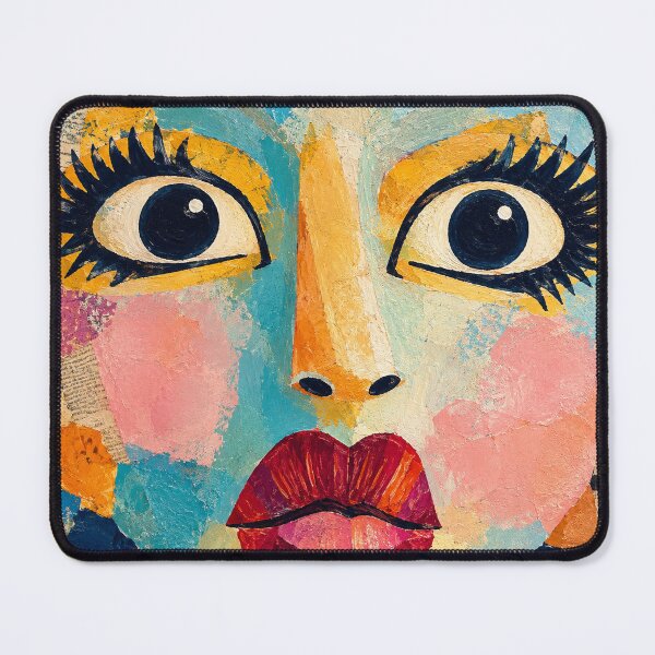 Item preview, Lady face collage designed and sold by GasconyPassion.
