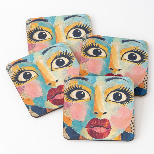 Item preview, Lady face collage designed and sold by GasconyPassion.
