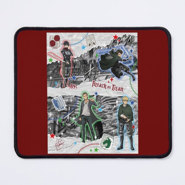 Item preview, Collage design inspired by the anime Attack on Titan designed and sold by mbs-desing.