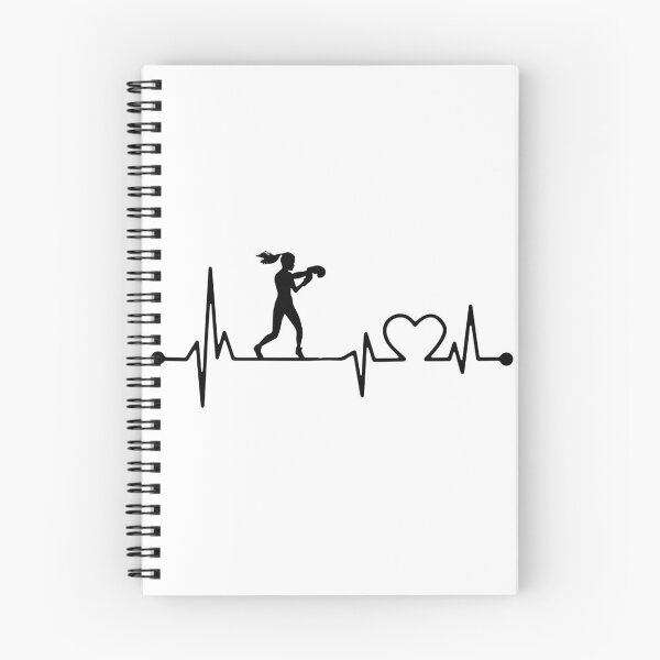 Item preview, Boxing Heartbeat Graphic Design for Fight Enthusiasts and Sports Fans designed and sold by Pro Designers.