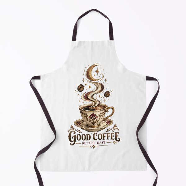 Item preview, Good Coffee Better Days Moon Cup designed and sold by Sovereign Supply Co..