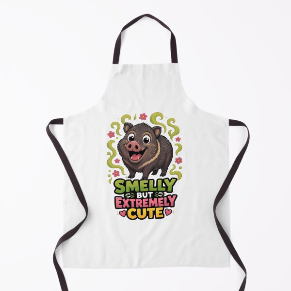 Item preview, Smelly But Extremely Cute – Funny Javelina Collared Peccary designed and sold by Art-Arcade6.
