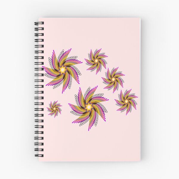 Item preview, Abstract Pink & Gold Spiral  Vibrant Swirl Pattern designed and sold by SaraNoah.