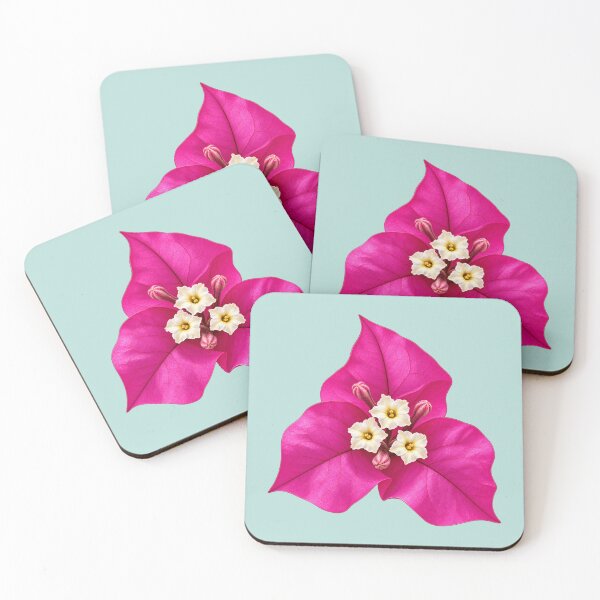 Item preview, Vibrant Pink Bougainvillea Flower – Tropical Botanical Art designed and sold by HO•Designs.