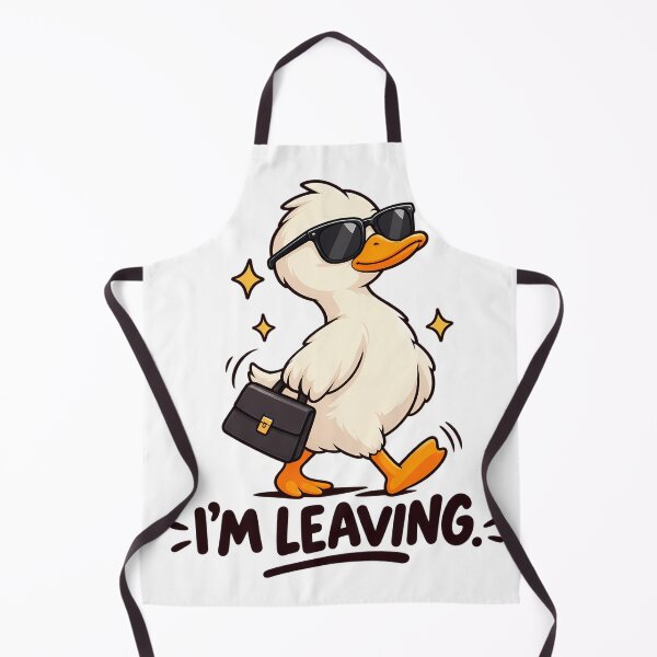Item preview, I’m Leaving Duck – Funny Sunglasses Duck Office Humor designed and sold by Srijan-studio.