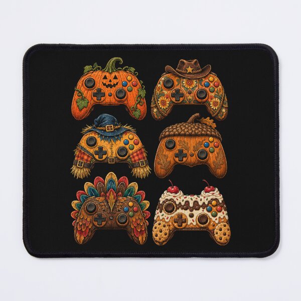 Item preview, Thanksgiving Gaming Controller Fall Design designed and sold by Castielalger.