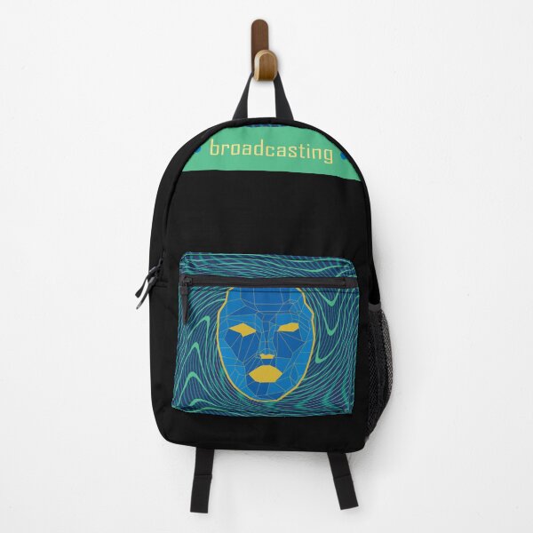Item preview, Broadcast Signal | Geometric Face Art | Distorted Grid Art designed and sold by Half Mess.
