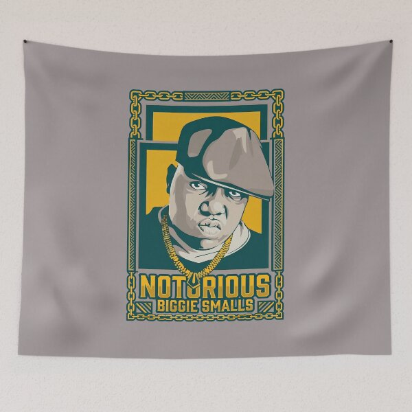 Item preview, BIG Graphic Tee_ Notorious B.I.G. Portrait Hat Chain-36 designed and sold by JoshuaKuhner.
