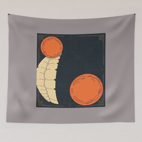 Item preview, Big Grin Orange Eyes Minimalist Face Tee-59 designed and sold by JoshuaKuhner.