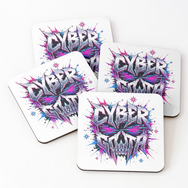 Item preview, Cybergoth Chrome Fangs Paint Splatter Alternative designed and sold by chattsuede.
