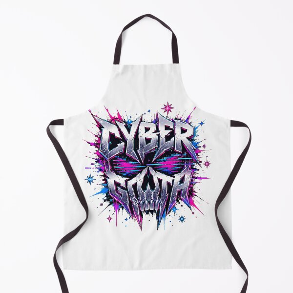 Item preview, Cybergoth Chrome Fangs Paint Splatter Alternative designed and sold by chattsuede.