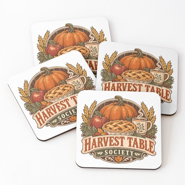 Item preview, Vintage Harvest Table Autumn Society designed and sold by Thai Vibe Studio.