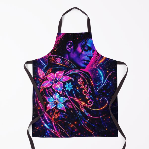 Item preview, Michael Jackson Magical Neon Tribute designed and sold by LuluLeb.