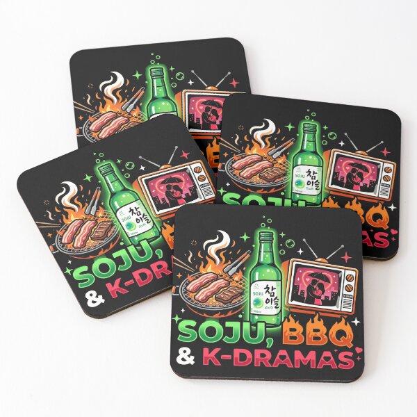 Item preview, Soju BBQ K-Dramas are Forever Shirt – Korean Drama Fan Gift designed and sold by HappyHarmony40.