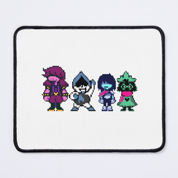 Item preview, Deltarune Main Characters Suzie, Lancer, Kris, and Ralsei Fan Art Design designed and sold by Auntlurrs.