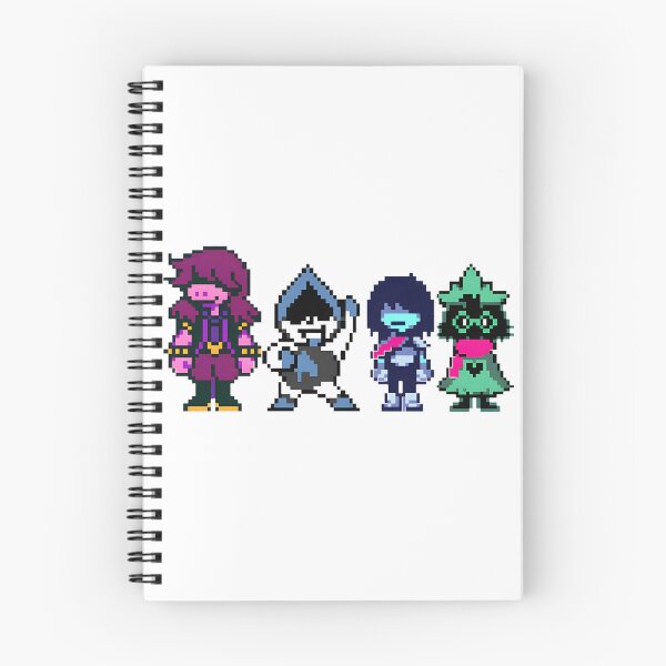 Item preview, Deltarune Main Characters Suzie, Lancer, Kris, and Ralsei Fan Art Design designed and sold by Auntlurrs.
