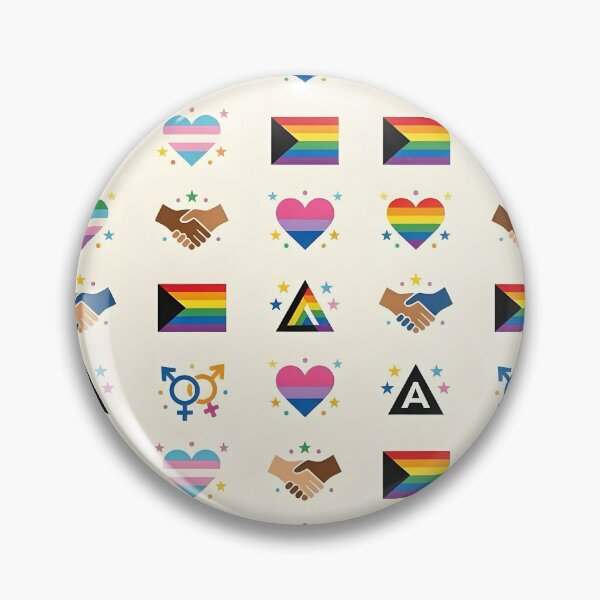 Item preview, Inclusivity & Pride Community Symbols Pattern designed and sold by Sybille-Yates.