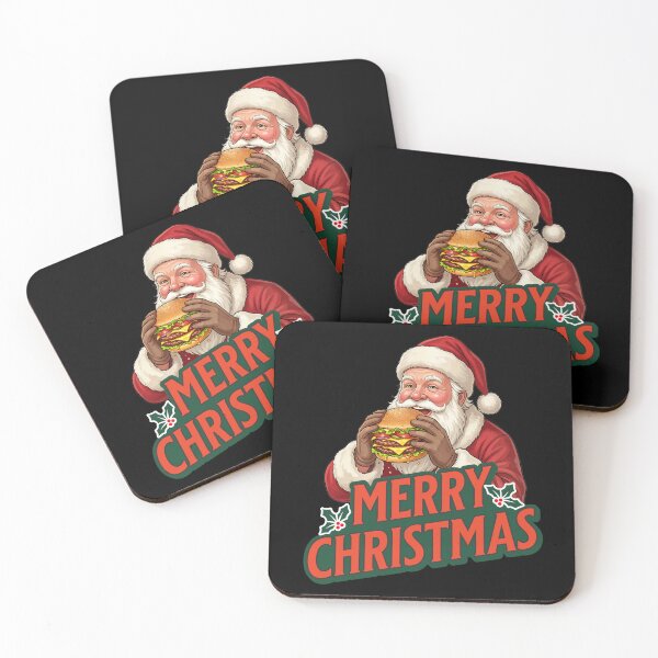 Item preview, Merry Christmas Burger designed and sold by ReneMM.
