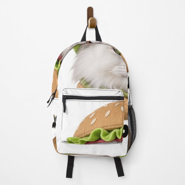 Item preview, Unimpressed White Catburger designed and sold by Fuzzy-Error.
