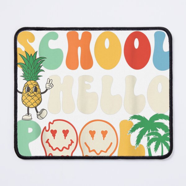 Item preview, Groovy Bye Bye School Hello Pool Tees For Teachers Students designed and sold by Mojikatiii.