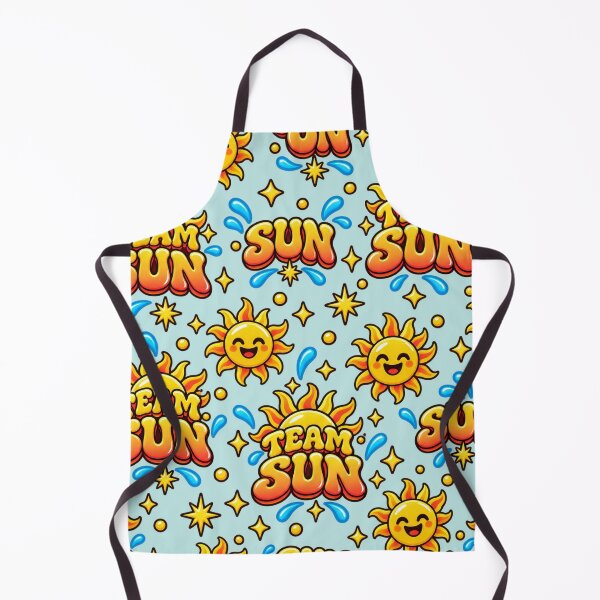 Item preview, Team Sun – Retro Sunshine Typography Art designed and sold by MetaModel Editions.