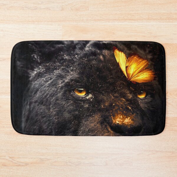 Item preview, Golden Butterfly and Black Panther  designed and sold by titaninatuxedo0.