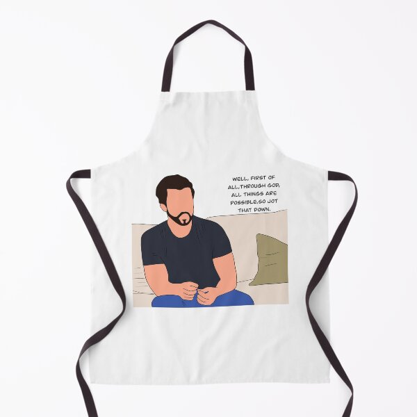 Item preview, Well, first of all, through God all things are possible, so jot that down. designed and sold by Tatted Love.