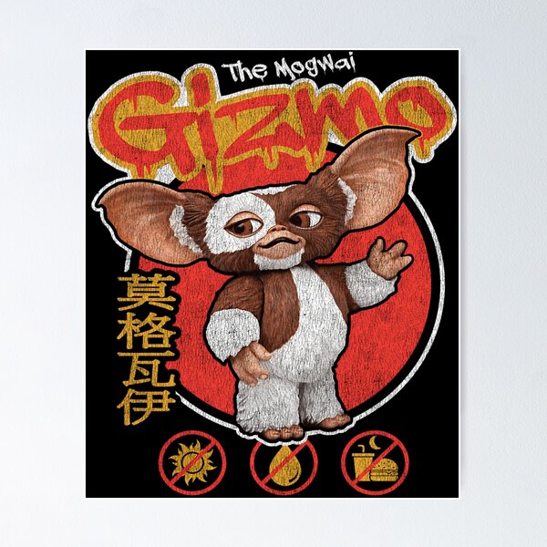 Artikelvorschau, Gremlins Gizmo Worn Dks entworfen und verkauft von chientantumo.
