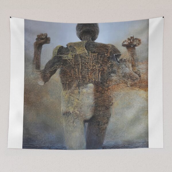 Artikelvorschau, zdzisław beksiński – ohne Titel Zdzislaw Beksinski – Zdzislaw Beksinski-Leinwand entworfen und verkauft von stevengrossman.