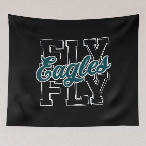 Item preview, Vintage Fly Eagles Fly Distressed Football Sports Fan Team Spirit designed and sold by RockTheFeal.