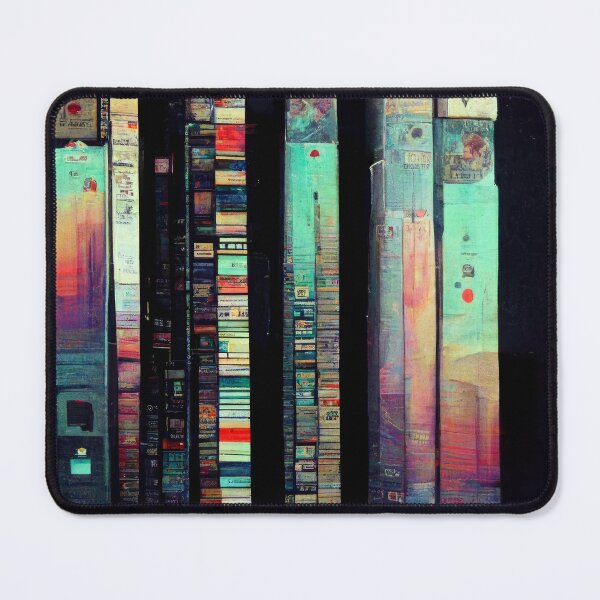 Item preview, Vintage VHS Tape Cinema Stack Movie Poster designed and sold by Cine8.