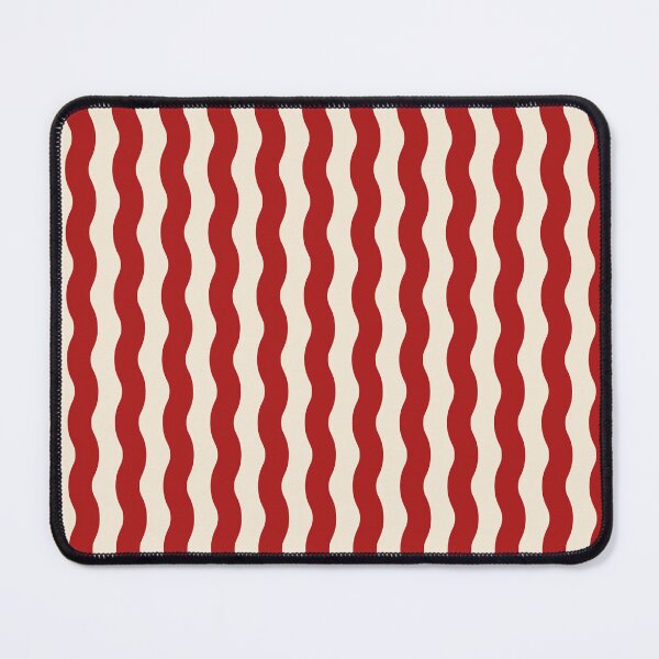 Item preview, Vintage Carnival Wavy Red Stripes Pattern – Retro Circus Aesthetic designed and sold by Love Pantone .