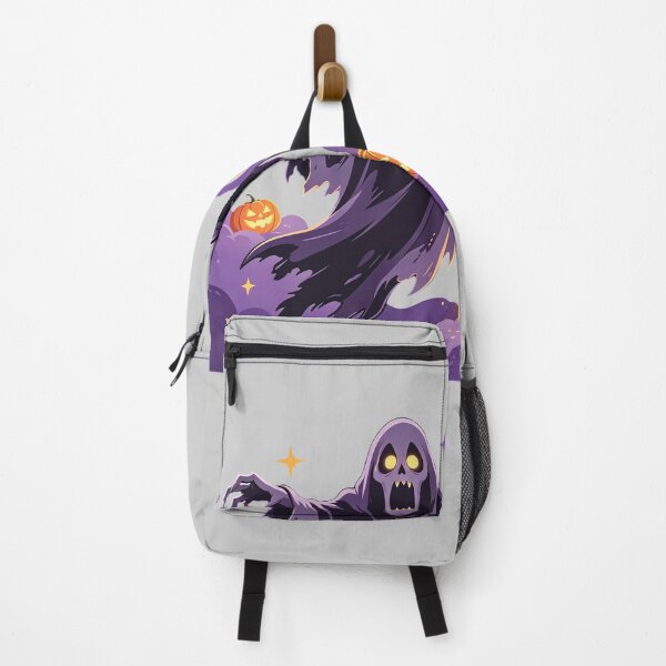 Item preview, Screaming Purple Ghost — Spooky Halloween Clouds designed and sold by urmoments.