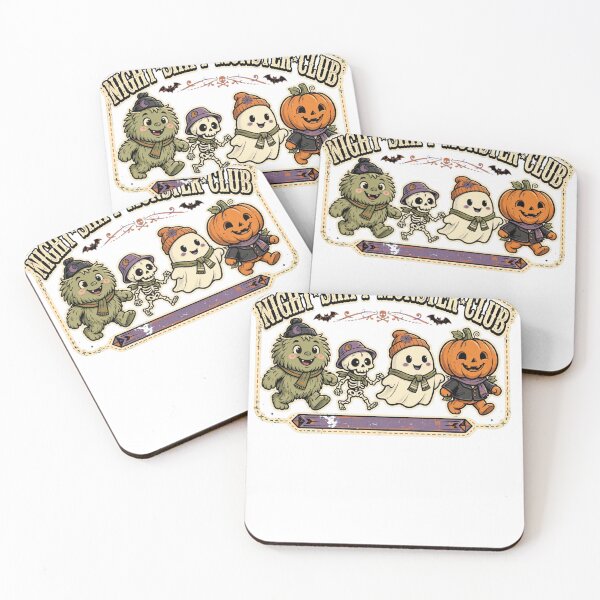 Item preview, Night Shift Monster Club Vintage Halloween Monsters designed and sold by InspireHerTribe.