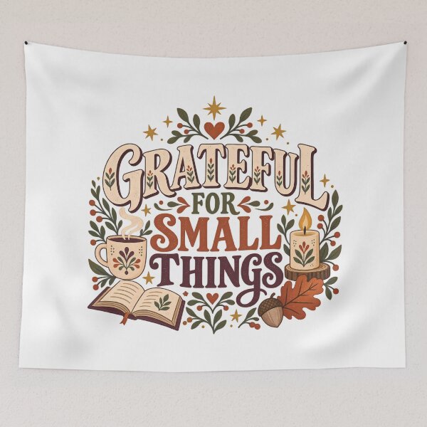 Item preview, Grateful for Small Things Autumn designed and sold by Thai Vibe Studio.