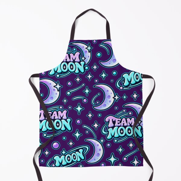 Item preview, Team Moon – Pastel Cosmic Moon Lover Typography designed and sold by MetaModel Editions.