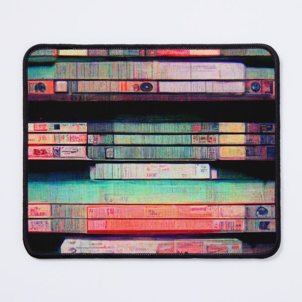 Item preview, Vintage VHS Tape Cinema Stack Movie Poster designed and sold by Cine8.