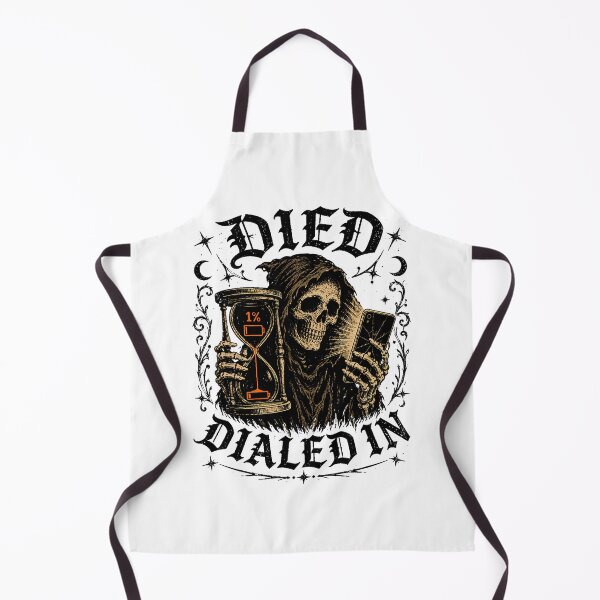 Item preview, Died Dialed In Grim Reaper Gothic Screen Addiction designed and sold by chattsuede.