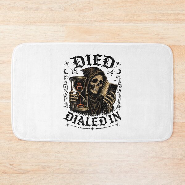 Item preview, Died Dialed In Grim Reaper Gothic Screen Addiction designed and sold by chattsuede.