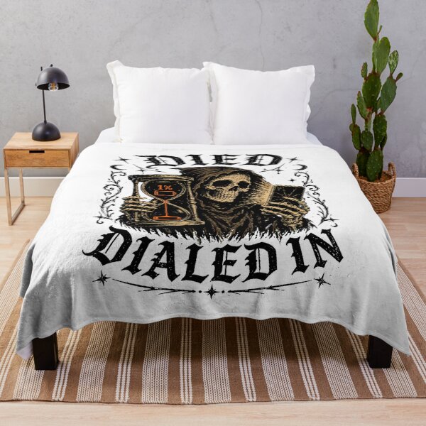 Item preview, Died Dialed In Grim Reaper Gothic Screen Addiction designed and sold by chattsuede.