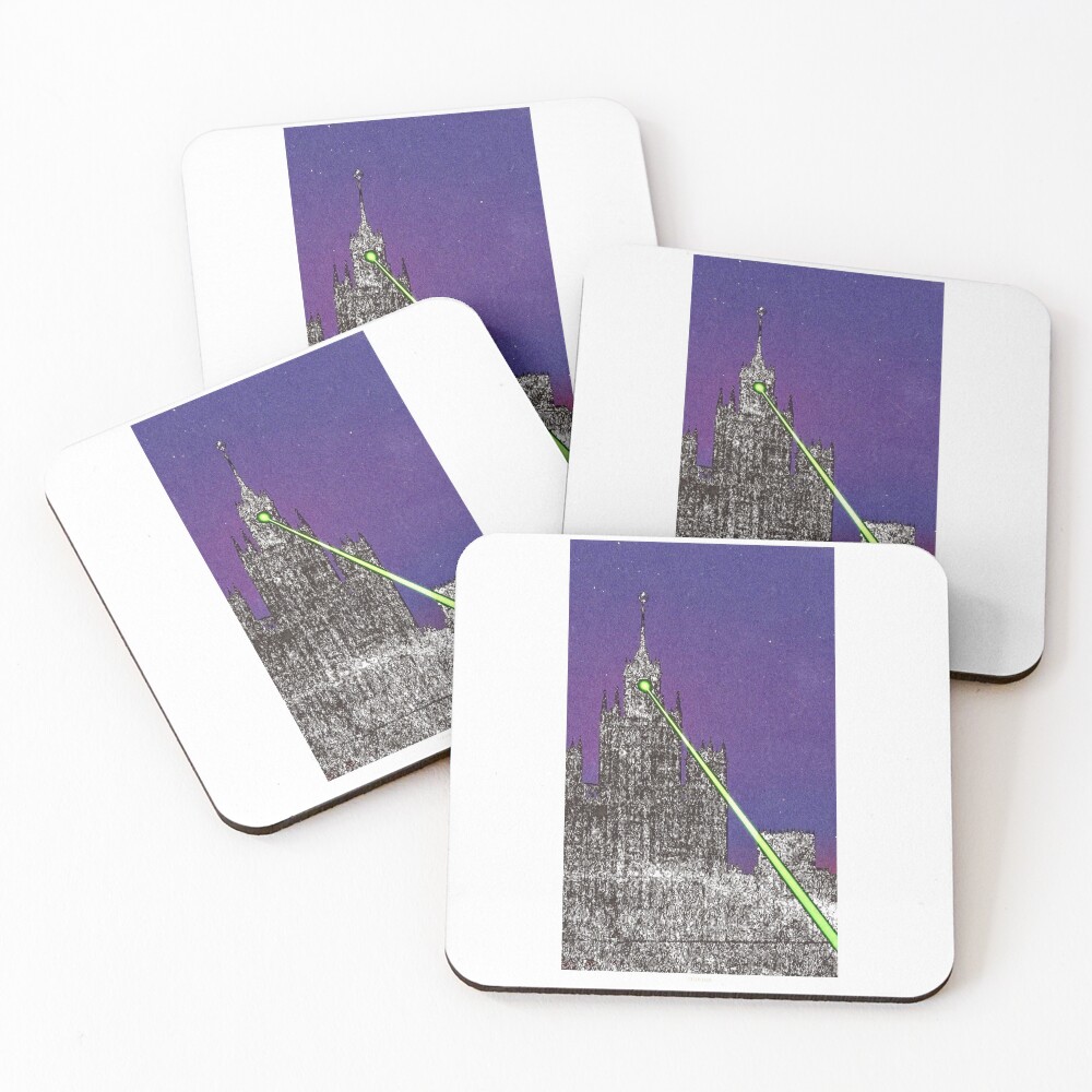 Item preview, Coasters (Set of 4) designed and sold by RiseAgainComics.