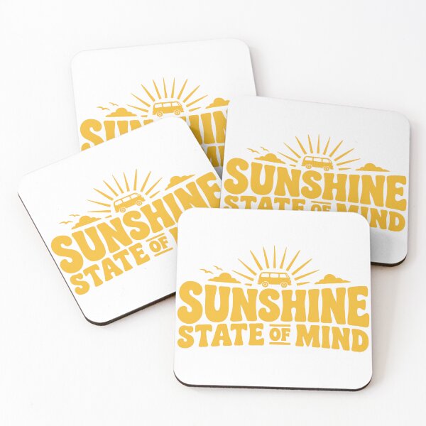 Item preview, Sunshine State of Mind Retro Typography designed and sold by MACHDESIGN.