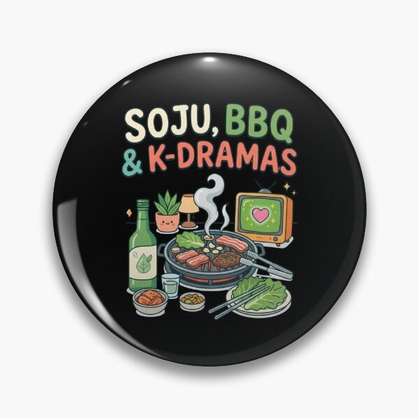 Artikelvorschau, Soju BBQ K-Dramas Classic T-Shirt – Geschenk für Fans koreanischer Dramen entworfen und verkauft von HappyHarmony40.