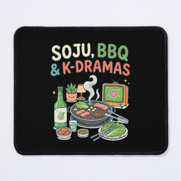 Item preview, Soju BBQ K-Dramas Classic T- Shirt – Korean Drama Fan Gift designed and sold by HappyHarmony40.