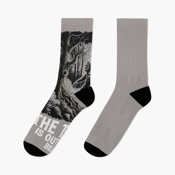 Item preview, Bigfoot Don't Stop Believing Forest Silhouette-78 designed and sold by FrankSchwarze.
