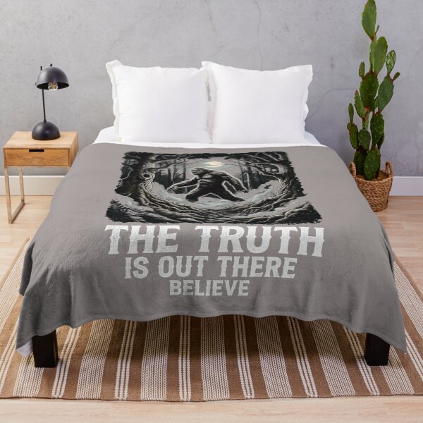 Item preview, Bigfoot Don't Stop Believing Forest Silhouette-78 designed and sold by FrankSchwarze.