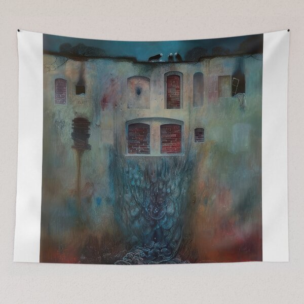 Item preview, zdzisław beksiński - untitled Zdzislaw Beksinski - Zdzislaw Beksinski canvas designed and sold by stevengrossman.
