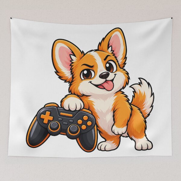 Artikelvorschau, Corgi Gamer – Keine Pfoten, Kein Spiel entworfen und verkauft von OLIVER-AGOUR.